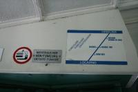 panneau d'informations de la cabine / des sièges