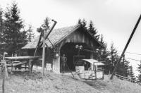Bergstation, Historisches Foto